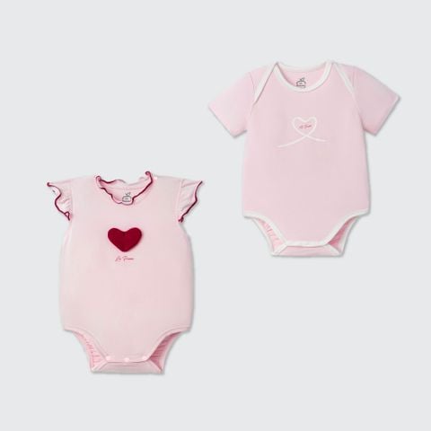  Set 2 Body chip cộc tay La Pomme yêu thương dịu dàng 