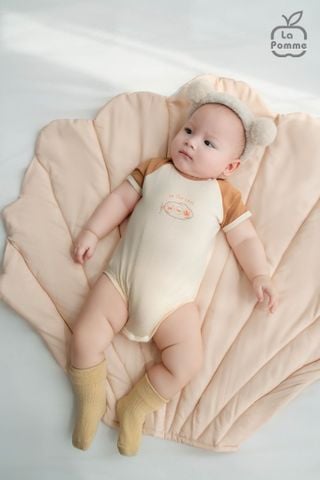  Set 2 Body chip cộc tay và sát nách La Pomme gia đình nhà cua 