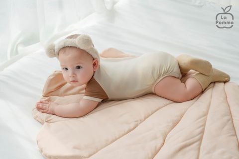  Set 2 Body chip cộc tay và sát nách La Pomme gia đình nhà cua 