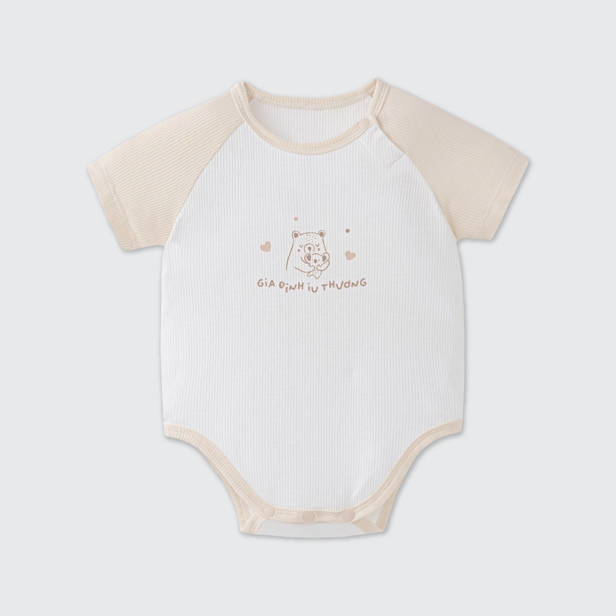  Body chíp cộc tay La Pomme gia đình yêu thương 
