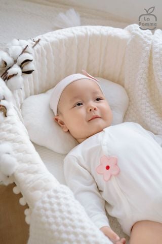  Body chip dài tay La Pomme mềm mịn đón con yêu 