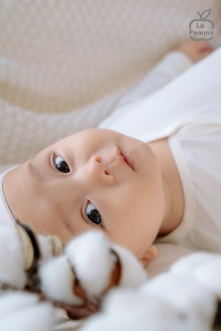  Body chip dài tay La Pomme mềm mịn đón con yêu 