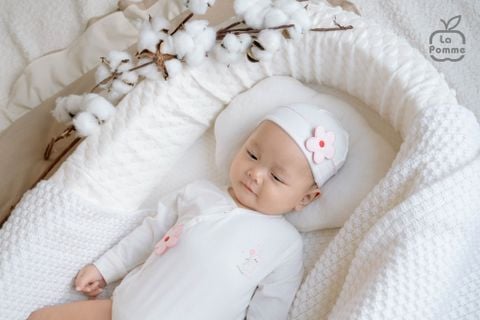  Body chip dài tay La Pomme mềm mịn đón con yêu 