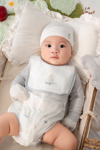  Yếm La Pomme đoàn tàu bé tí xíu 