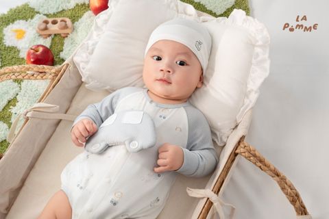  Body chip dài tay La Pomme đoàn tàu bé tí xíu 