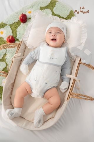  Yếm La Pomme đoàn tàu bé tí xíu 