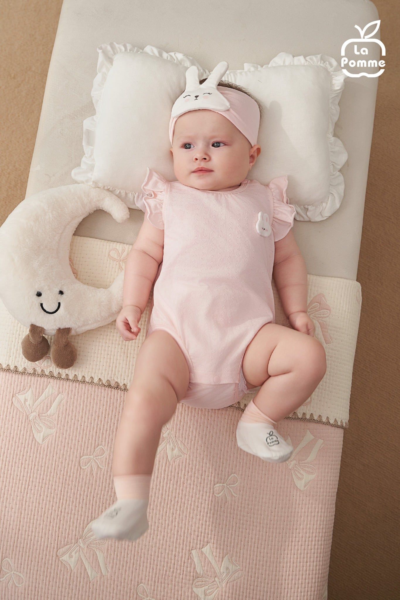  Băng đô La Pomme bé thỏ xinh yêu 