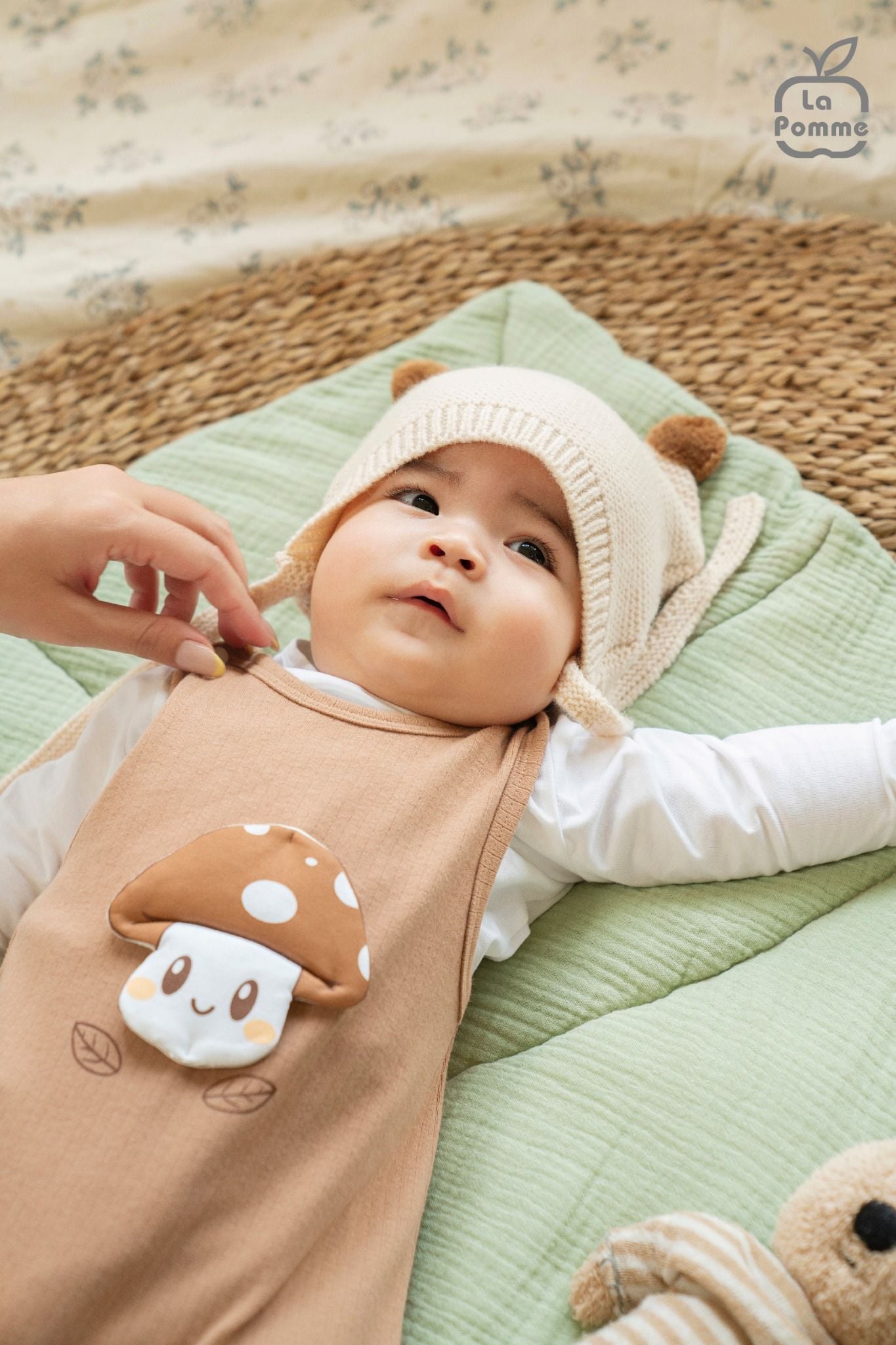  Set bộ yếm rời kèm áo La Pomme xứ sở thần tiên 