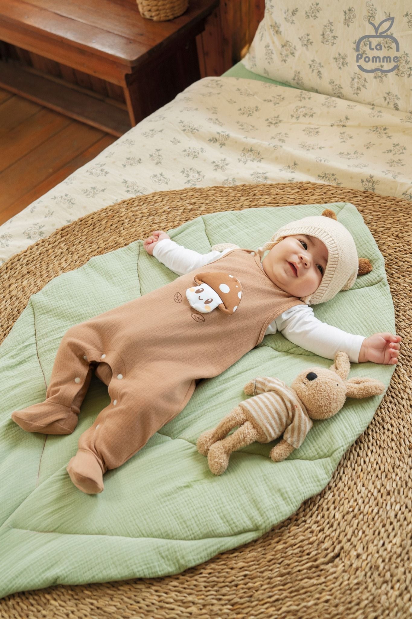  Set bộ yếm rời kèm áo La Pomme xứ sở thần tiên 