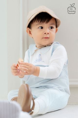  Set yếm và áo La Pomme thuyền nhỏ chu du 
