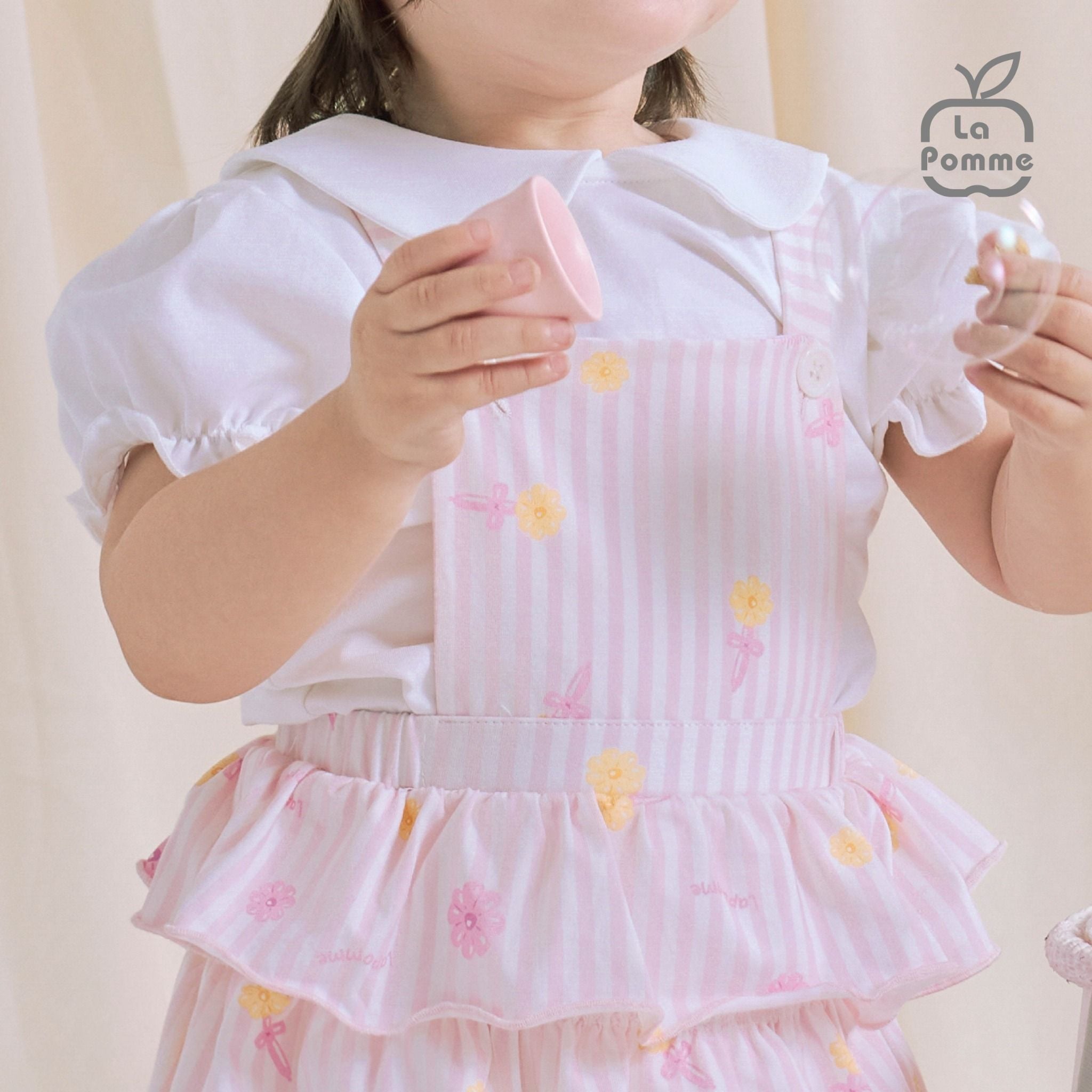  Set yếm và áo La Pomme ngày hội bóng bay 