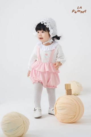  Bộ yếm rời kèm áo La Pomme nàng tulip mùa xuân 