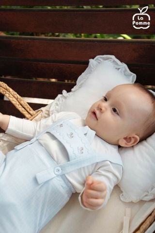  Set yếm và áo La Pomme thế giới bồng bềnh 