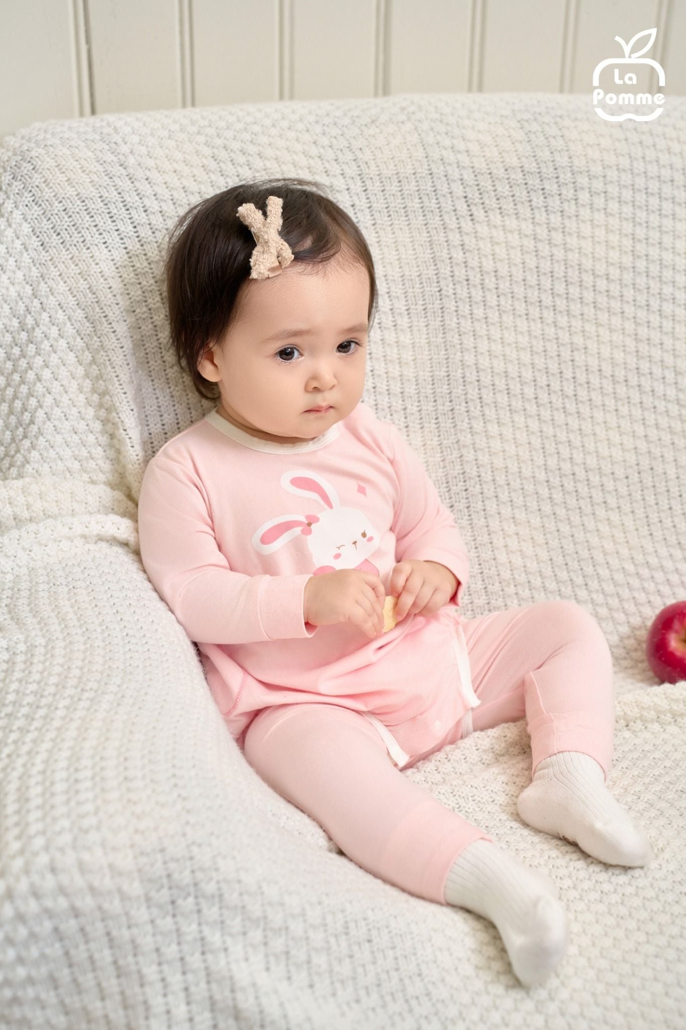  Set body chip dài tay kèm quần La Pomme thế giới vui nhộn 