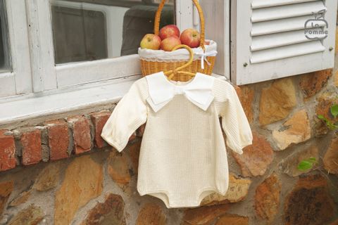  Set body chip dài tay kèm quần La Pomme cổ áo cách điệu 