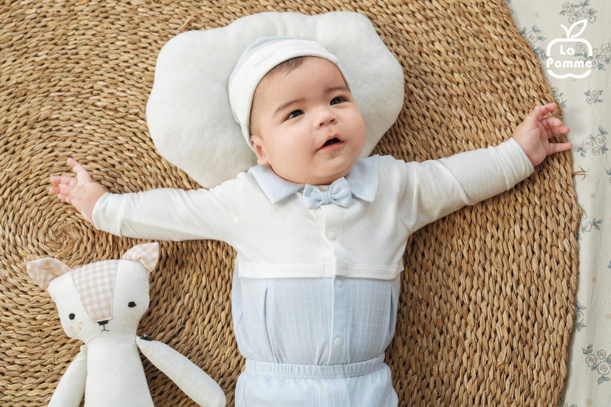  Set body chip dài tay kèm quần La Pomme phối cổ thanh lịch 