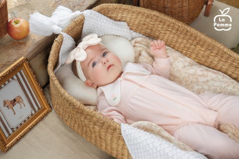  Set body chip dài tay kèm quần La Pomme cánh bướm đáng yêu 