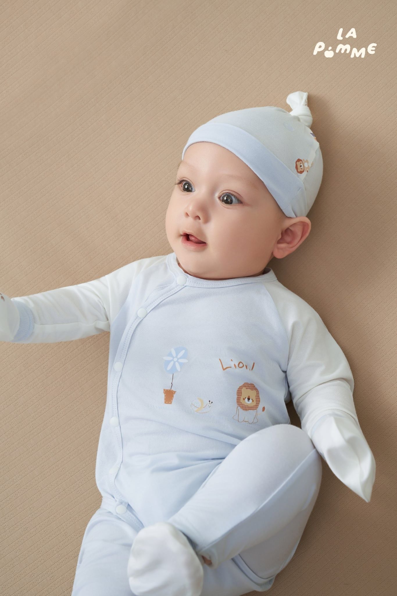  Body chip dài tay kèm quần La Pomme phiêu lưu cùng sư tử Leo 