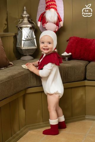  Body thời trang La Pomme kèm phụ kiện kẹo ngọt giáng sinh 