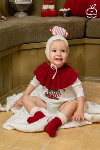 Body thời trang La Pomme kèm phụ kiện kẹo ngọt giáng sinh 