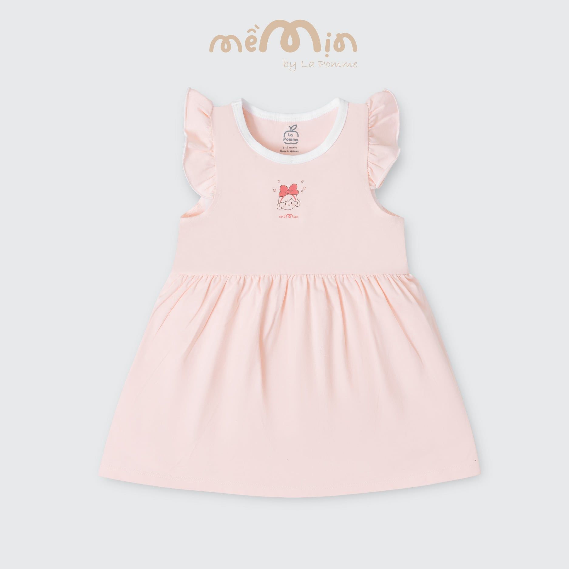  Đầm cộc tay Mềm Mịn by La Pomme sắc màu kẹo ngọt 