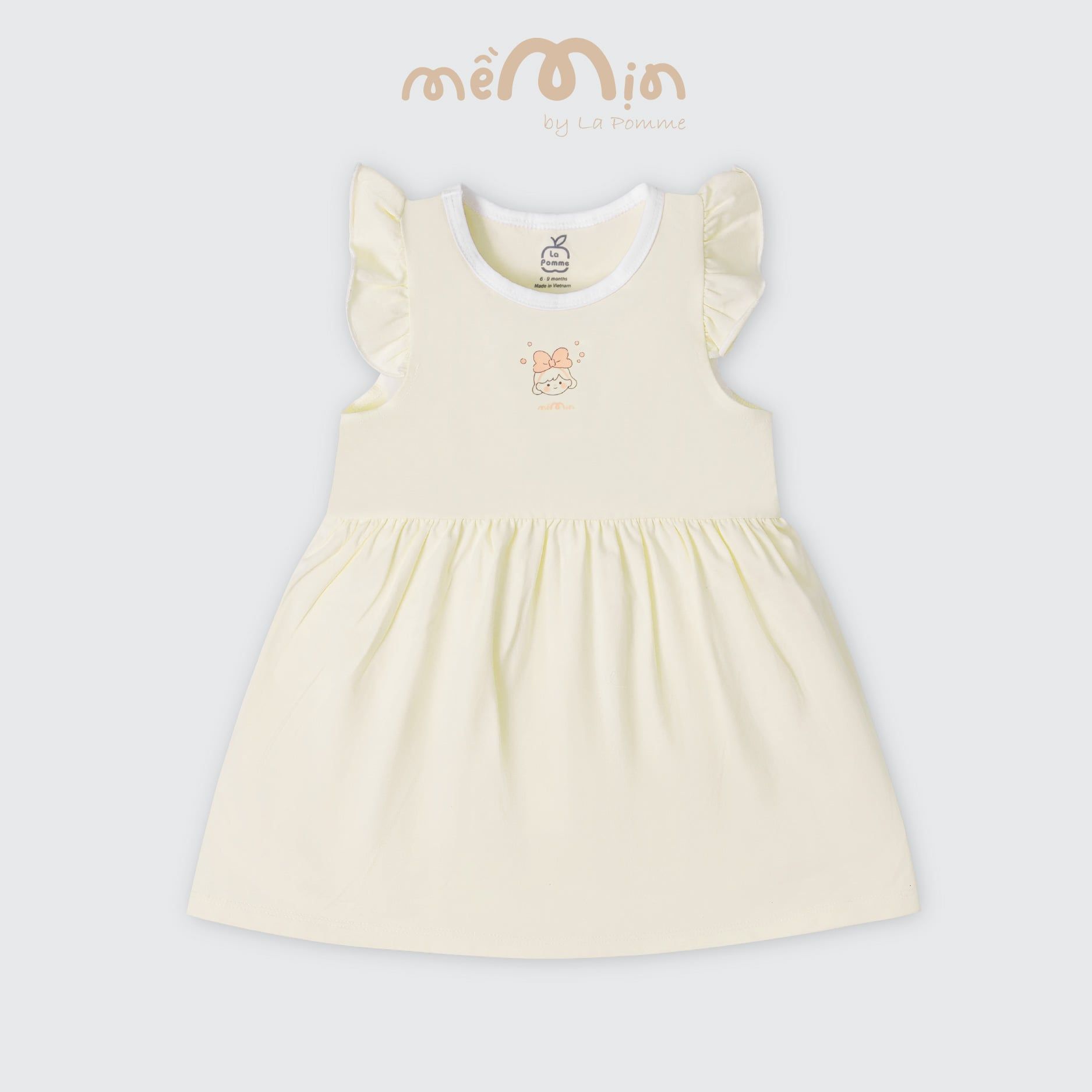  Đầm cộc tay Mềm Mịn by La Pomme sắc màu kẹo ngọt 