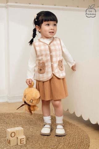  Áo gile La Pomme đôi tai lớn của bác gấu 