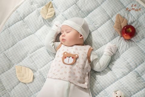  Áo gile La Pomme họa tiết vui nhộn 