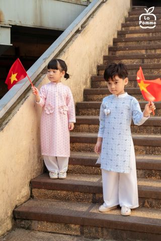  Bộ áo dài La Pomme chú ngựa pony 