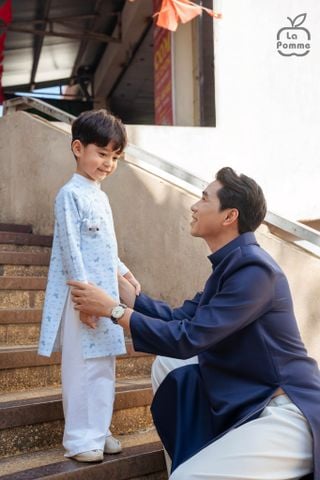  Bộ áo dài La Pomme chú ngựa pony 