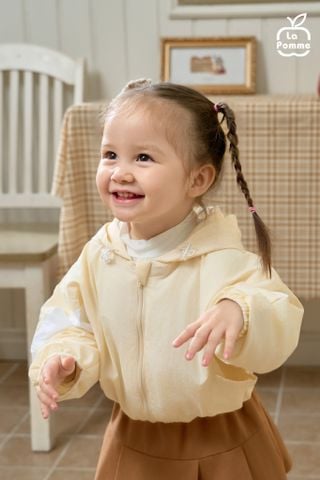  Áo khoác La Pomme phối màu lovely flight 