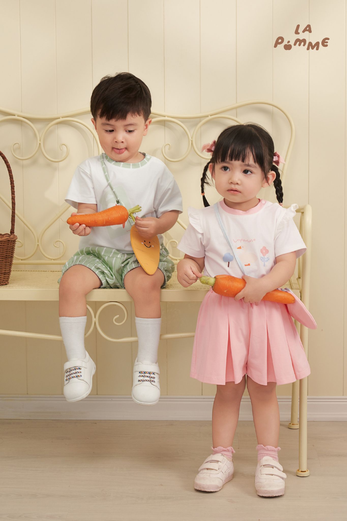  Đồ chơi La Pomme giỏ cà rốt vui nhộn 