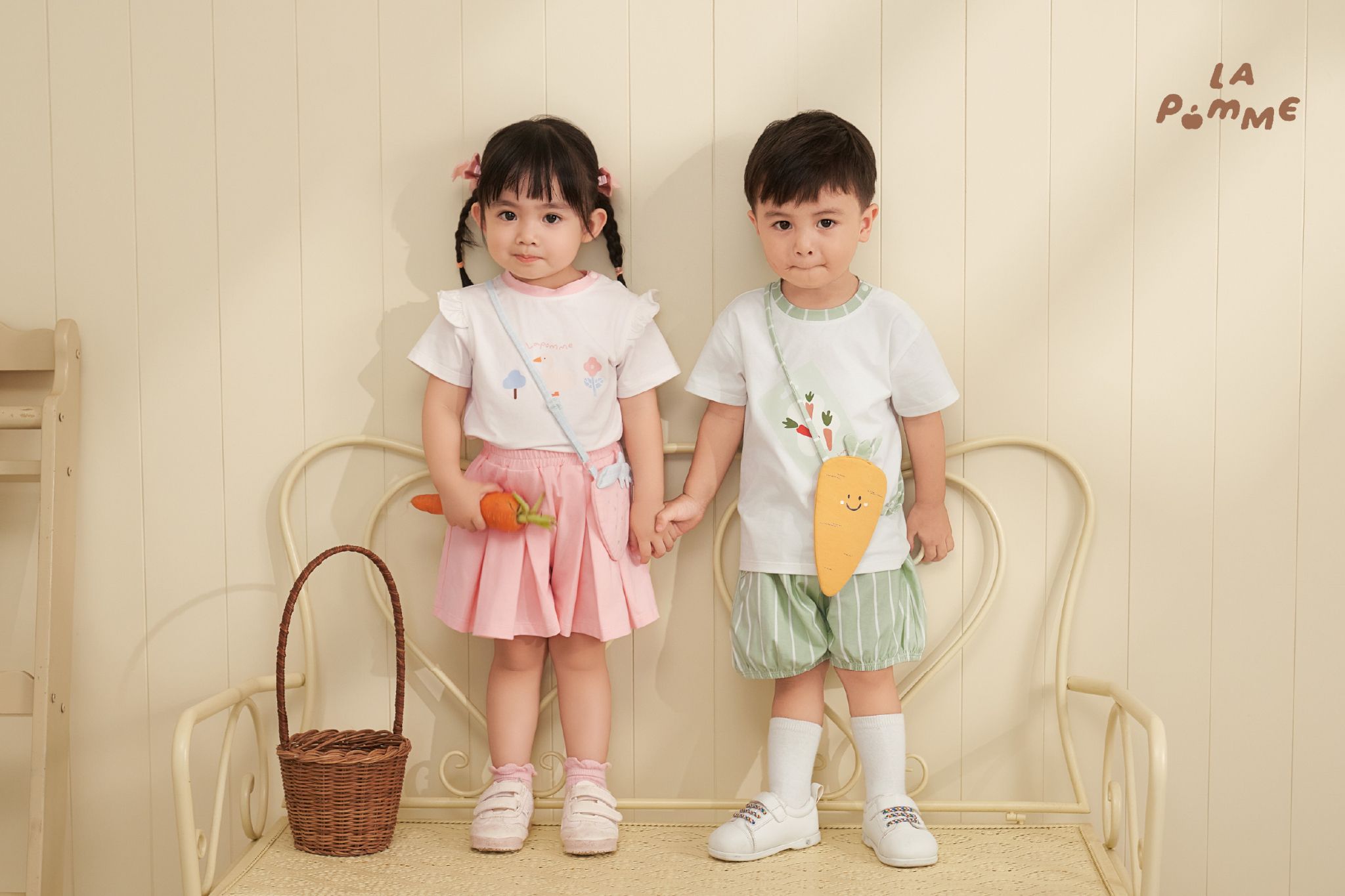  Đồ chơi La Pomme giỏ cà rốt vui nhộn 