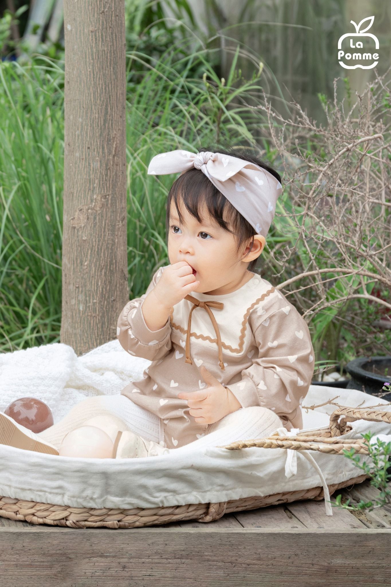  Băng đô La Pomme tiểu thư đáng yêu 