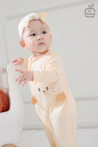  Mũ sơ sinh La Pomme khu vườn mộng mơ 