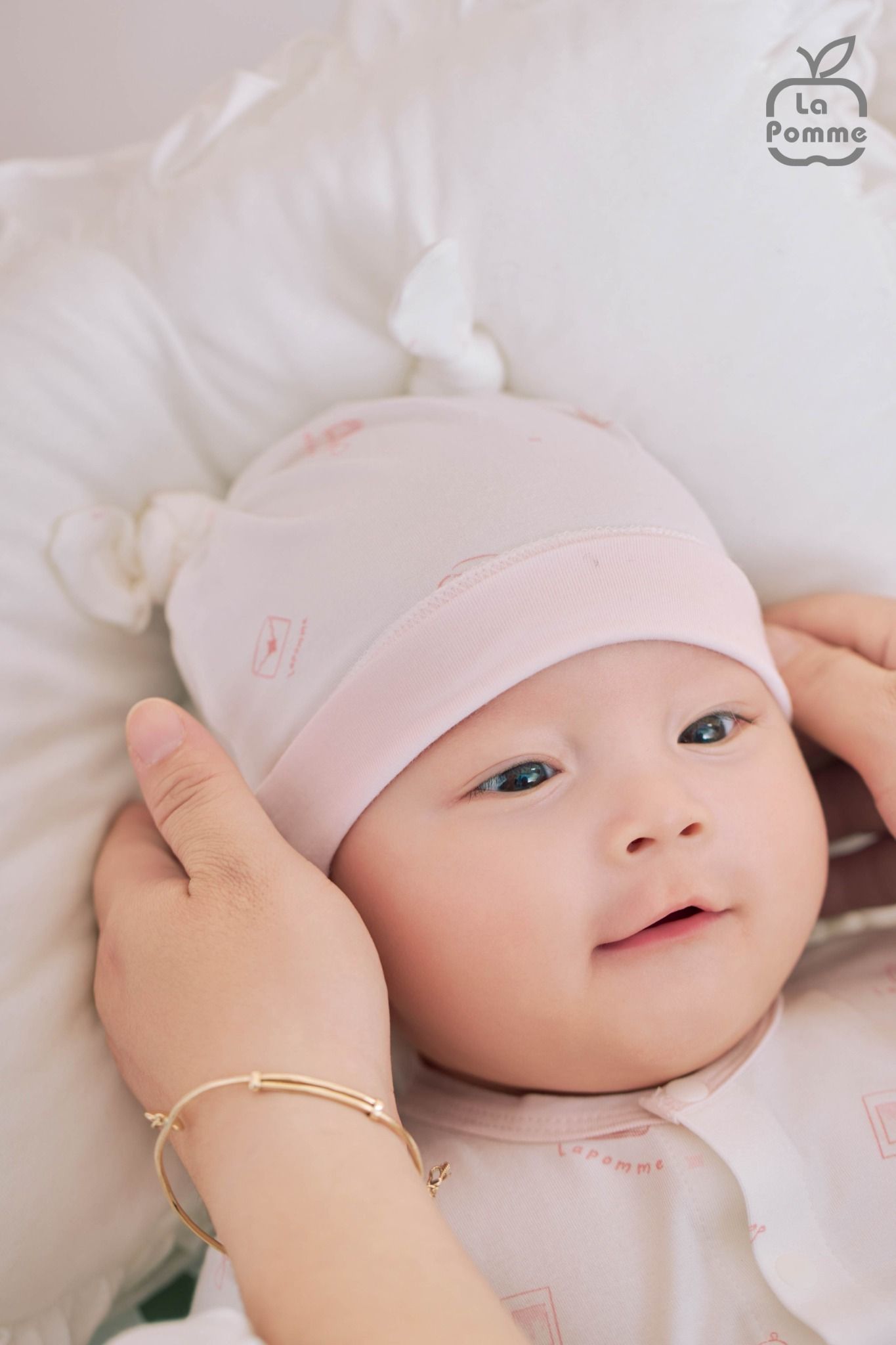  Mũ sơ sinh La Pomme nhiếp ảnh nhí 