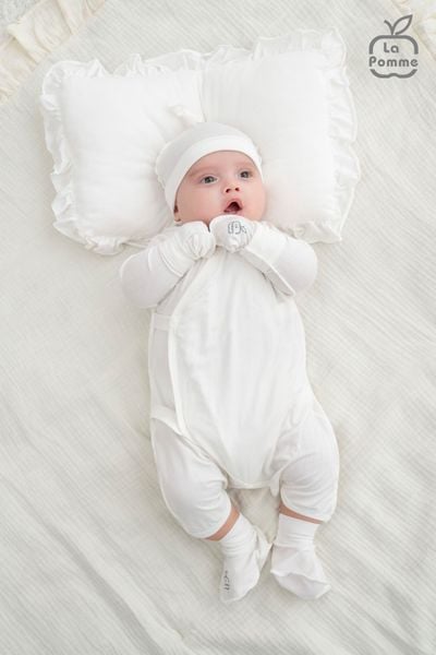  Bao tay bao chân La Pomme đường may lật êm ái 