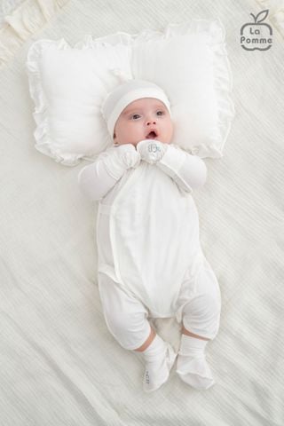  Bao tay bao chân La Pomme đường may lật êm ái 