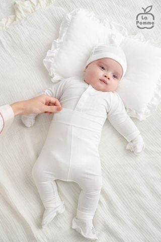  Bao tay bao chân La Pomme đường may lật êm ái 