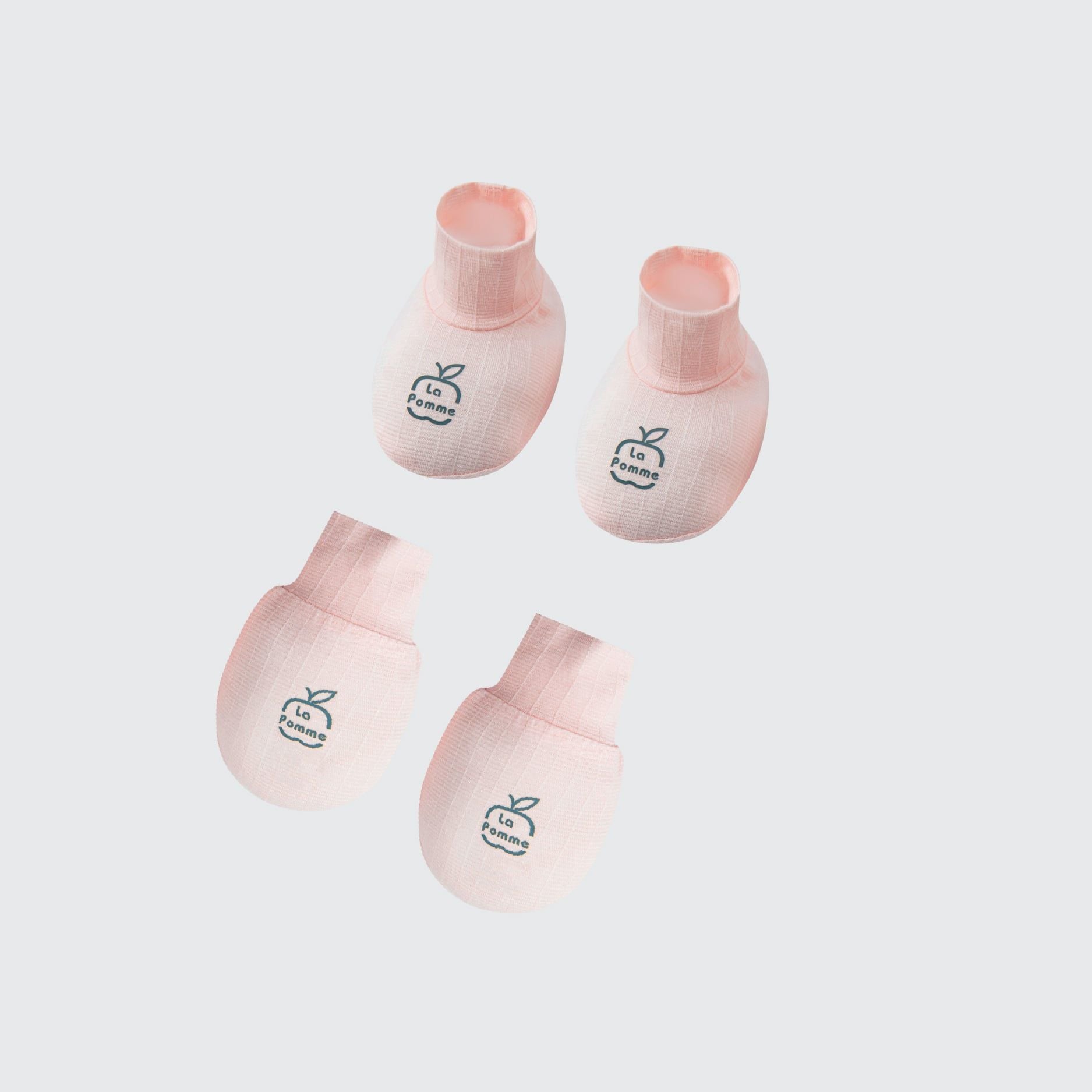  Set bao tay bao chân La Pomme hoa thơm của mẹ 