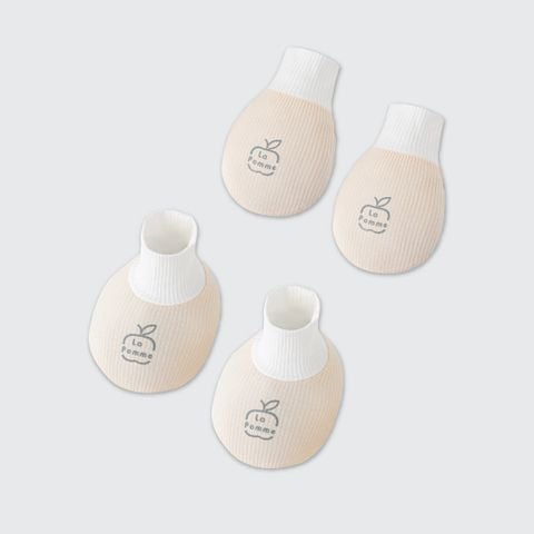  Set bao tay bao chân La Pomme gia đình yêu thương 