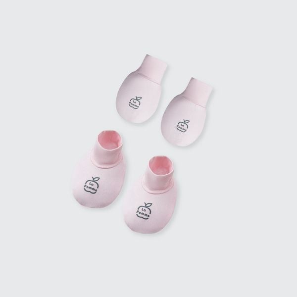  Set bao tay bao chân La Pomme cừu bông bé bỏng 