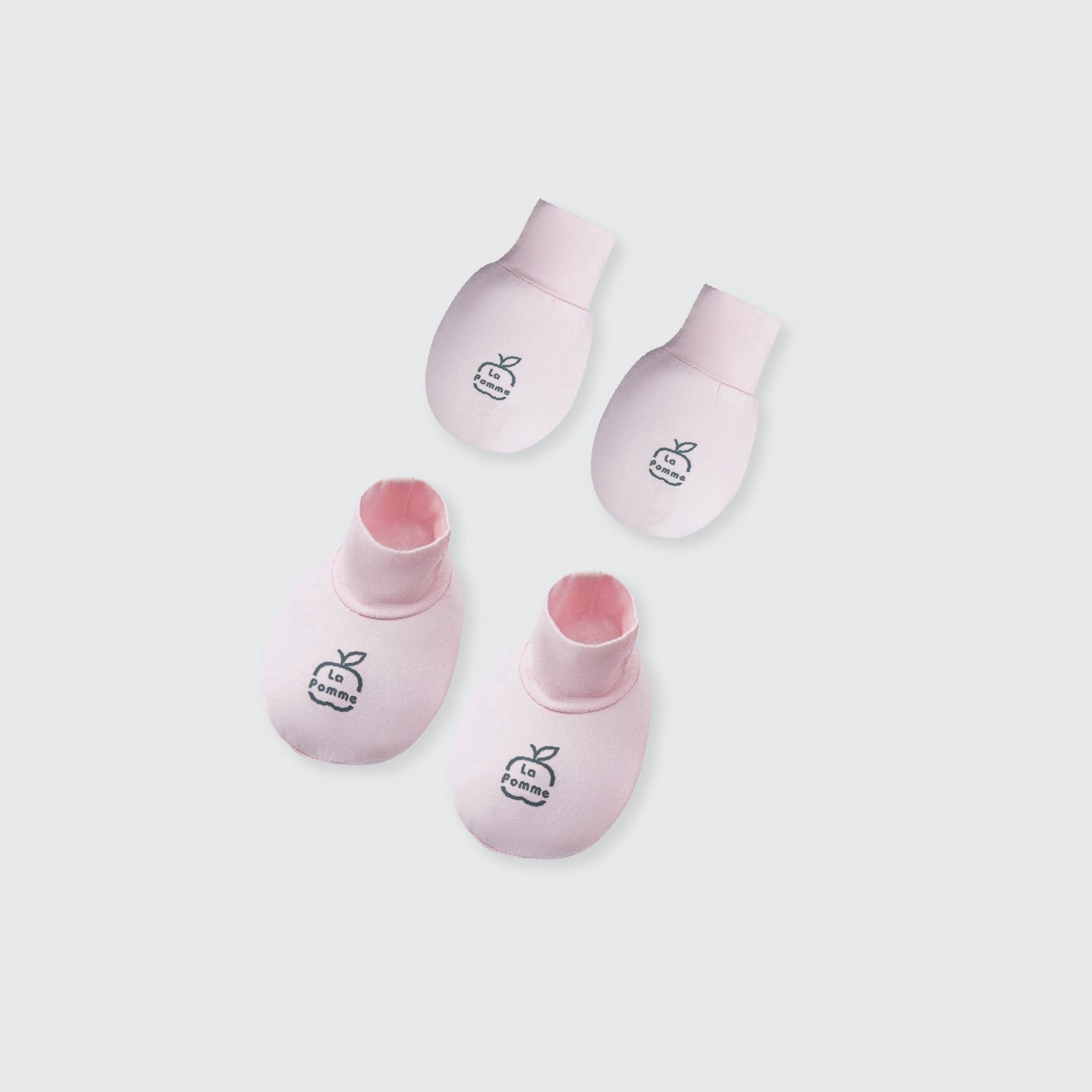  Set bao tay bao chân La Pomme cừu bông bé bỏng 