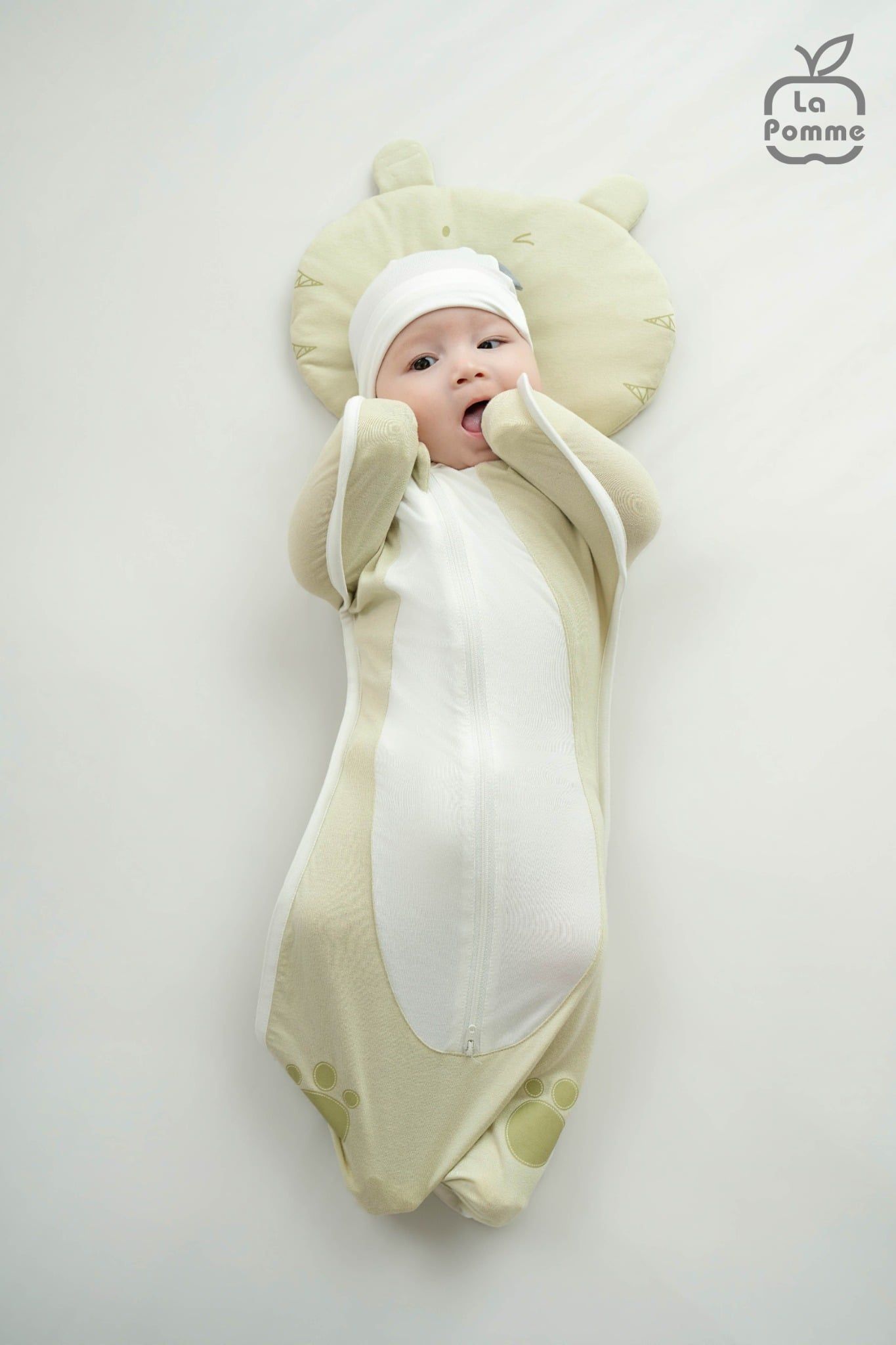  Nhộng chũn sơ sinh La Pomme hổ con tinh nghịch 