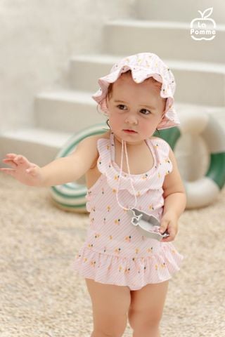  Mũ bơi La Pomme họa tiết cách điệu 