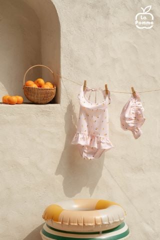  Mũ bơi La Pomme họa tiết cách điệu 