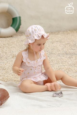  Mũ bơi La Pomme họa tiết cách điệu 