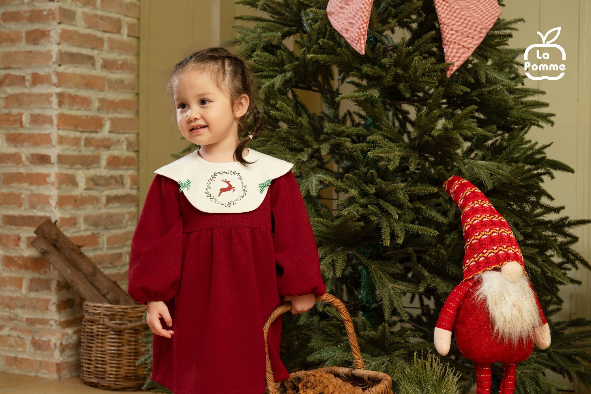  Mũ La Pomme công chúa giáng sinh 