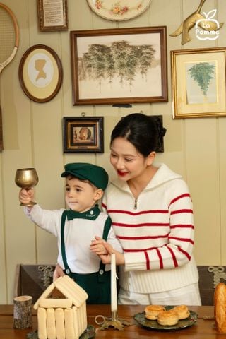  Mũ La Pomme cây thông hạnh phúc 