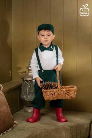  Mũ La Pomme cây thông hạnh phúc 